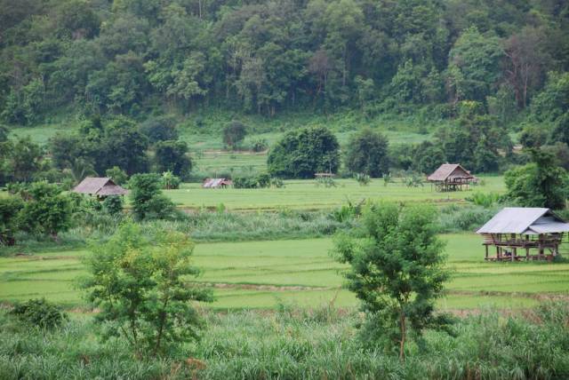 Mountains and valleys, Mae Hong Son 45, Мае Хонг Сон