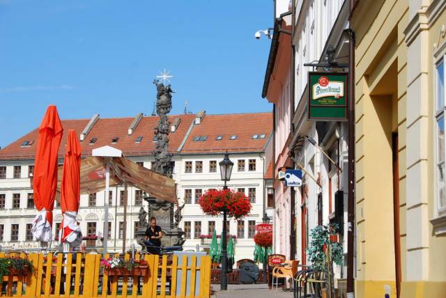 Teplice_Zamecke Namesti_Usti nad Labem_Czech Republic_201..., Теплица