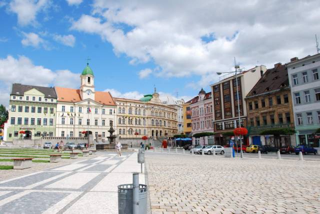 Teplice_Namesti Svobody_Usti nad Labem_Czech Republic_201..., Теплица