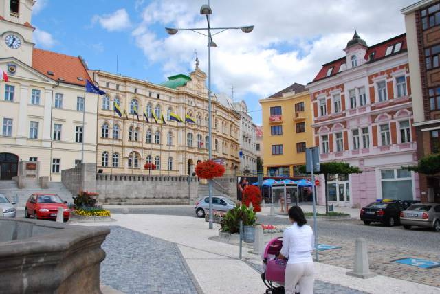 Teplice_Namesti Svobody_Usti nad Labem_Czech Republic_201..., Теплица