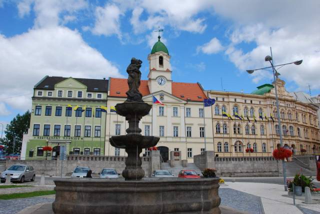 Teplice_Namesti Svobody_Usti nad Labem_Czech Republic_201..., Теплица