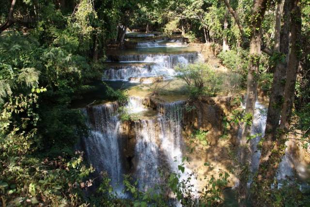 Huay Mae Khamin Waterfalls_Kanchanaburi 26, Канчанабури